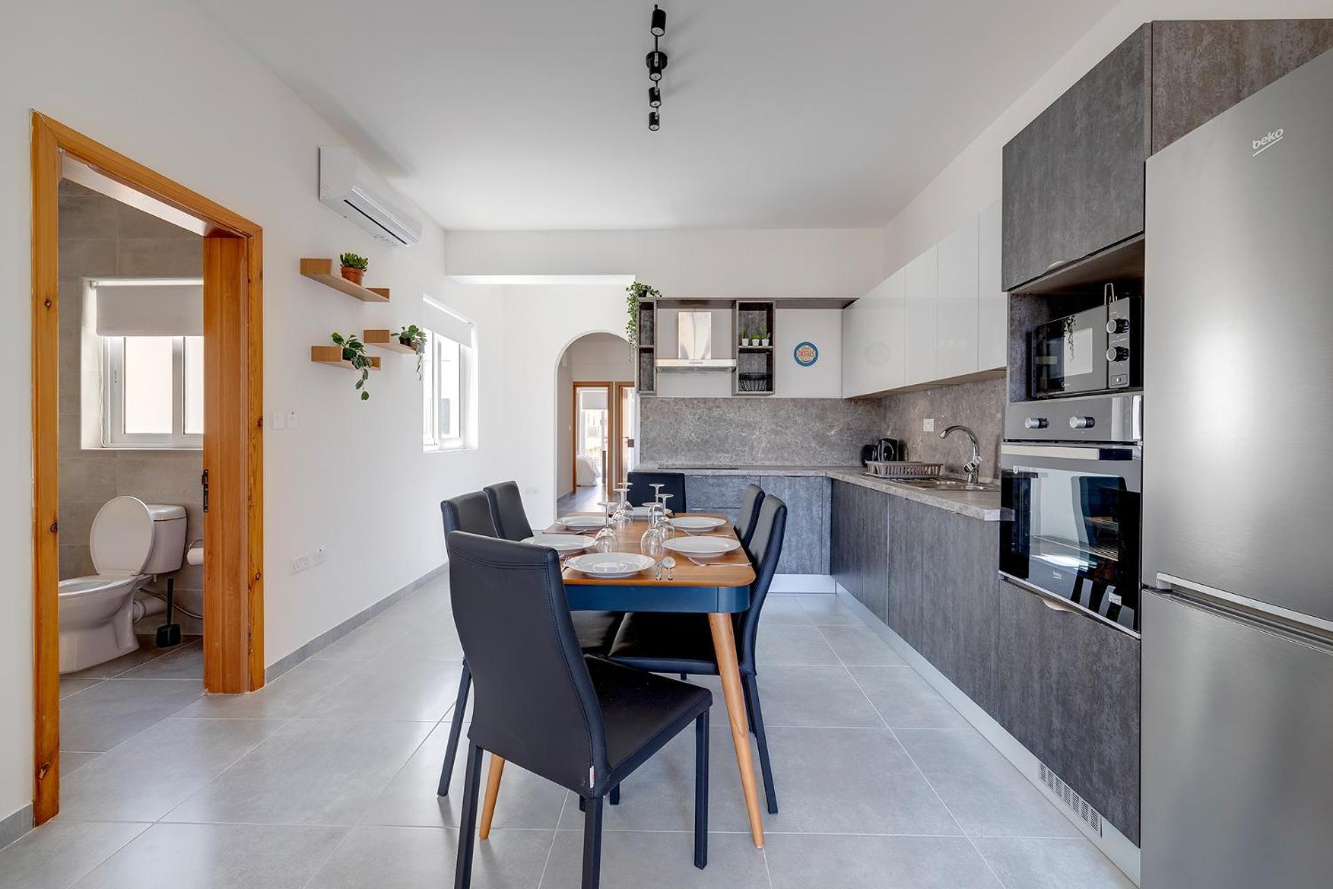 Апартаменты Contemporary 3Br Retreat In Prime Слима Экстерьер фото
